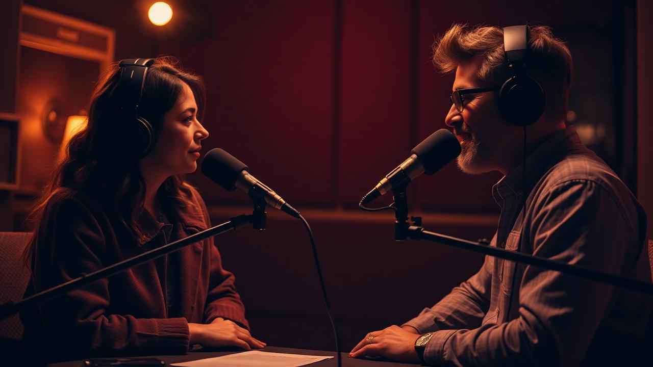Podcast studio